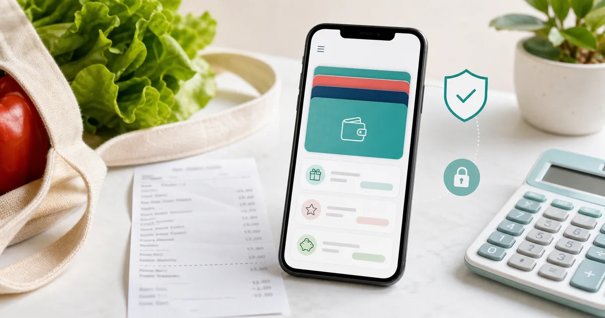 Telefono, ticket y monedero digital para separar saldo de factura Chedraui